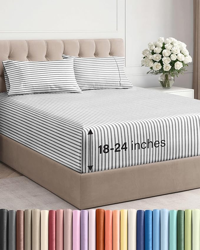 Extra Deep King Sheet Set by CGKUnlimited