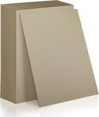 25CT 8.5x11 Inch Book Binding Boards Grey Chip board 2mm 80PT Thick Binder by Gocreate