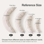 Peallow – Long Round Body Pillow - Image 2