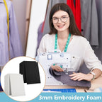 codree 24 Pcs 3mm Thick Embroidery Foam- 6 x 9 Inch EVA Foam Sheets - Image 5