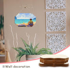 FSWCCK 24 Pieces Unfinished Hanging Wood Sign Blank - Image 6