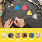 OZXTYO Tailors Chalk 4pcs, Sewing Fabric Chalk and Fabric Markers - Image 5