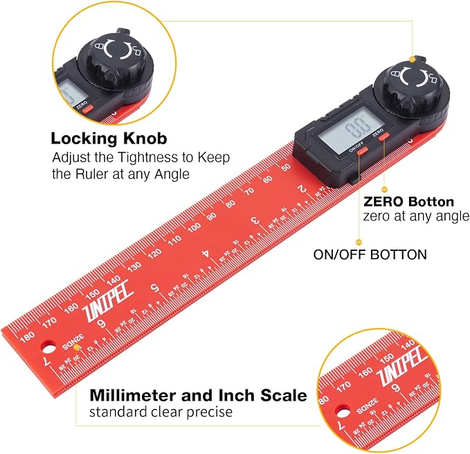 Digital Angle Finder Protractor, Angle Finder Ruler - Image 7