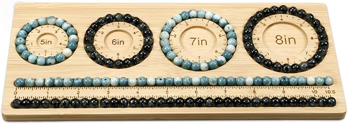 Petoysoso Bead Boards for Jewelry Making, Bamboo Beading Board for Bracelet - Image 6