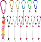 44PCS Beadable Keychain Bars, Colorful Metal Blank Beadable Keychain by Unknown
