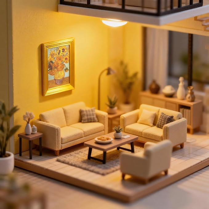 1:12 Scale 15 pcs Miniature Dollhouse Picture Frames - Image 5