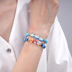 Friendship Bracelets for Girls, 10-Piece Cute Preppy Beaded Bracelet Set for - Image 6
