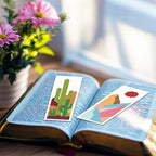 ACRNIGHEET 6PCS Cross Stitch Bookmark Kit - Image 7