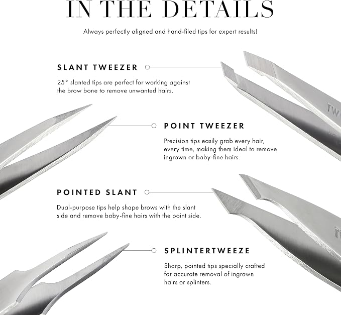 Tweezerman Slant Tweezer – Tweezerman Tweezers - Image 4