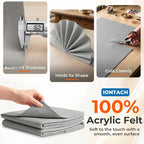 IONTACH 18" X 18" Soft Felt Sheets 1.6mm Thick | Acrylic Felt Fabric Sheets - Image 3