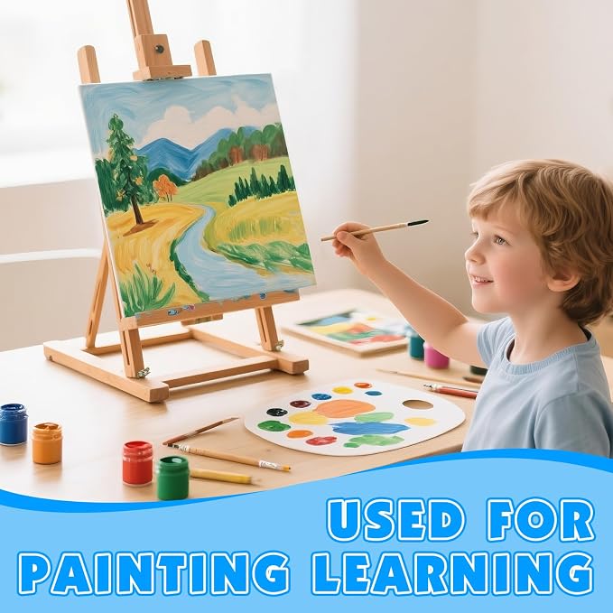 ESRICH Canvas for Painting, 16 Pack Square Canvas Boards for Painting 12x12 - Image 5