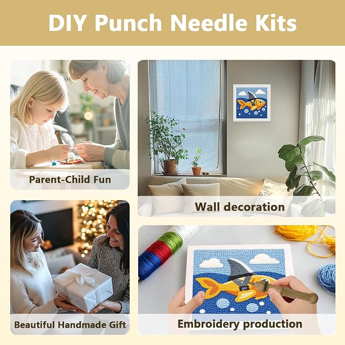 Doodlream Cartoon Fish Needle Kit - Image 4