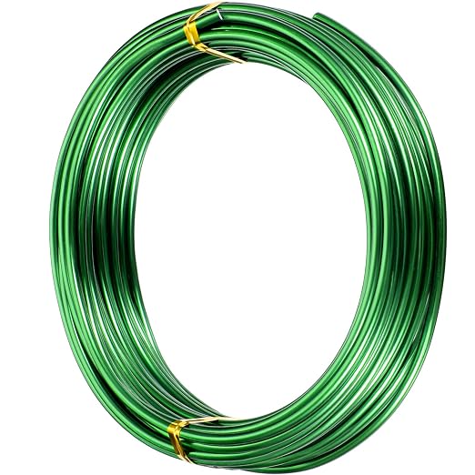 TecUnite Aluminum Craft Wire for Sculpting Armature Bendable Craft Wire for DIY by TecUnite