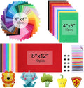 ABEJFIC 60PCS Felt Fabric Sheets Craft Kit by Unknown