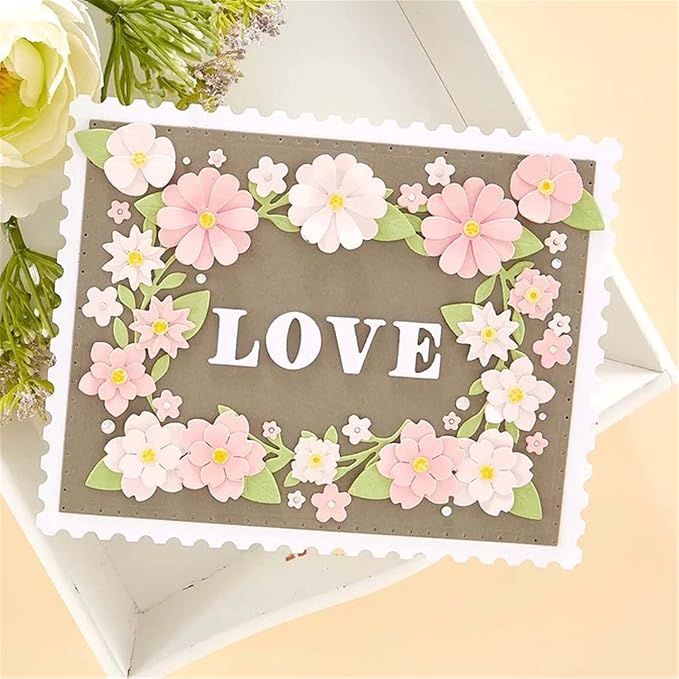 Mvchifay Cutting Dies Metal Stencils Scrapbooking Tool DIY Craft Carbon Steel - Image 3