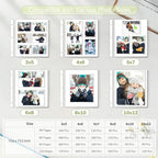 Popotop Large Photo Album Self Adhesive 4x6 5x7 8x10 Scrapbook Album DIY - Image 8