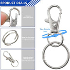 325pcs Keychain Making Kit Keychain Clips - Image 3