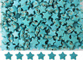 300pcs Turquoise Star Beads for Jewelry Making Natural Stone Lanyard Spacer by PAMIRTONG