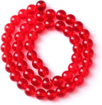 4mm 92pcs Red Glass Crystal Beads Stone - Image 5