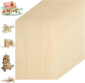 24Pcs 16 x 12 x 1/8 Inch Basswood Sheets, Unfinished Wood Boards, 3mm Basswood by HOME