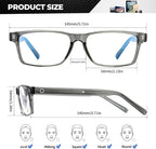 ANYLUV Blue Light Glasses Men Woman, Eye Strain Relief Eye Protection - Image 4