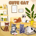 Mayboos 6 Pcs Needle Felting Kit, Animal Needle Felting Beginner Kits Wool Felt - Image 5