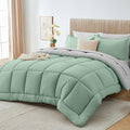 Sasttie Queen Comforter Set, 7 Pieces Bed in a Bag Queen, Complete Bedding Set by SASTTIE