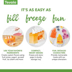 Tovolo, Freezer Pop Molds Dinos Set 4 - Image 5