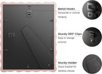 8x10 Picture Frame with Mat for 5x7, Wavy Edge Wooden Real Glass Photo Frame - Image 4