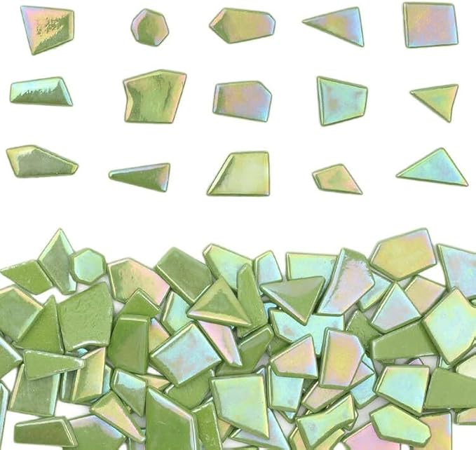 Youway Style Iridescent Glass Mosaic Tiles by YouwayStyle