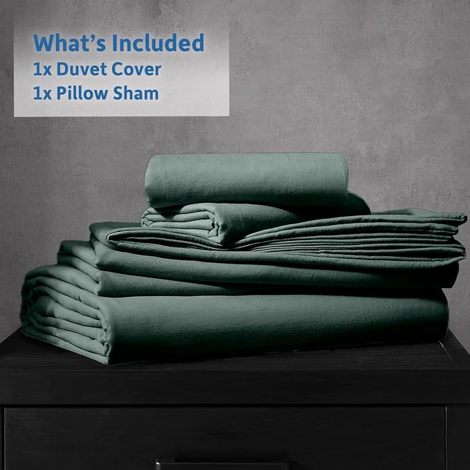 Nestl Forest Green California King Duvet Cover Sets - Image 9