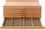 7 Elements 6 Drawer Wooden Artist Storage Supply Box - Image 5