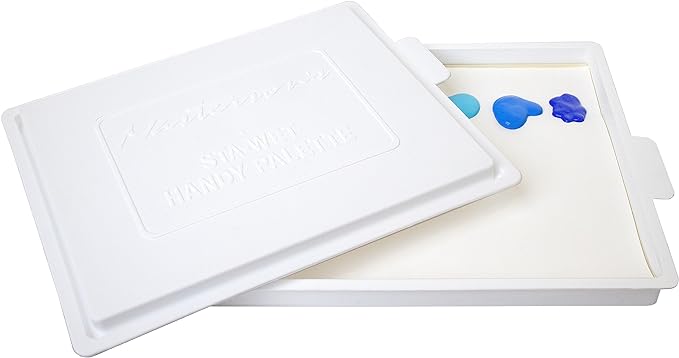 Masterson Sta-Wet Handy Palette Airtight Paint Palette Keeps Paint Fresh - Image 3
