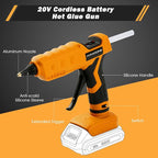 100W Cordless Hot Glue Gun for DeWalt 20V MAX Battery Wireless Power Glue Gun - Image 5