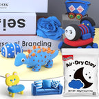 ifergoo Blue Air Dry Clay - Image 2