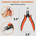 Flush Cutters Precision Wire Cutters - Image 4