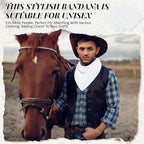 Suhine 100% Cotton Solid Bandanas Blank Bandanas Multifunctional Headband Scarf - Image 3