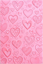 Valentine's Day Hearts 3D Embossing Folder by CYFUNDESIGN
