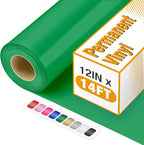 12" x 14FT Green Vinyl by Sooez