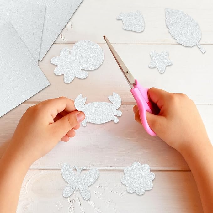 NACHLYNN 11Pcs Self Adhesive Felt Fabric Sheets 7"x11.5" /18x29cm Sticky Back - Image 4