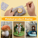 SOCNITC 20 Colors Needle Felting Kits - Image 7