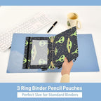 Green Aliens Space Pencil Pouch - Image 4