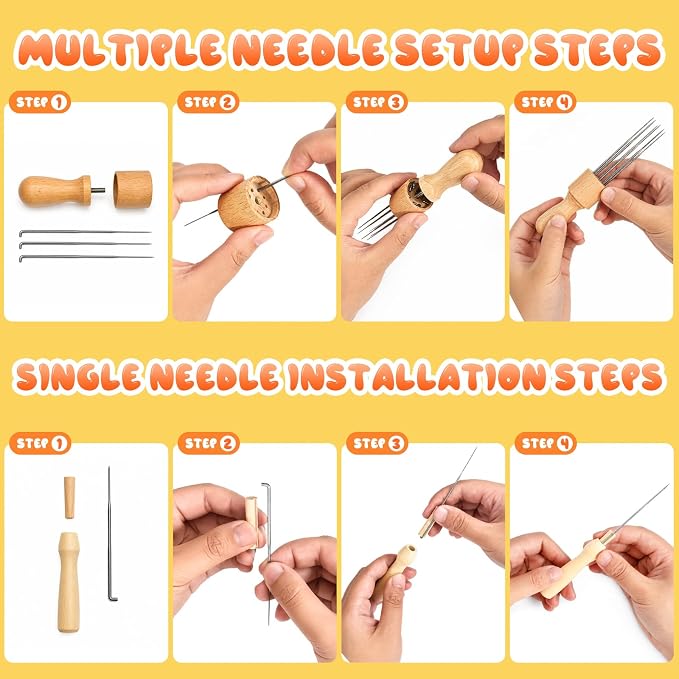 Needle Felting kit Tool Set - Image 2
