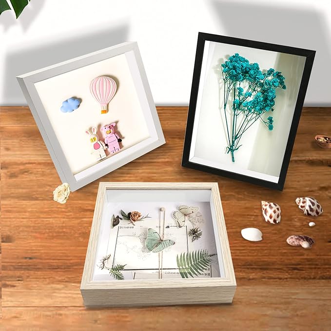 8x8 Shadow Box Frame Display Case - Image 8