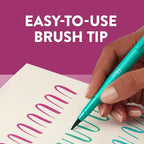 Paper Mate Flair DUAL Felt Tip Pens, Brush and Medium Tips, Note-Taking - Image 5