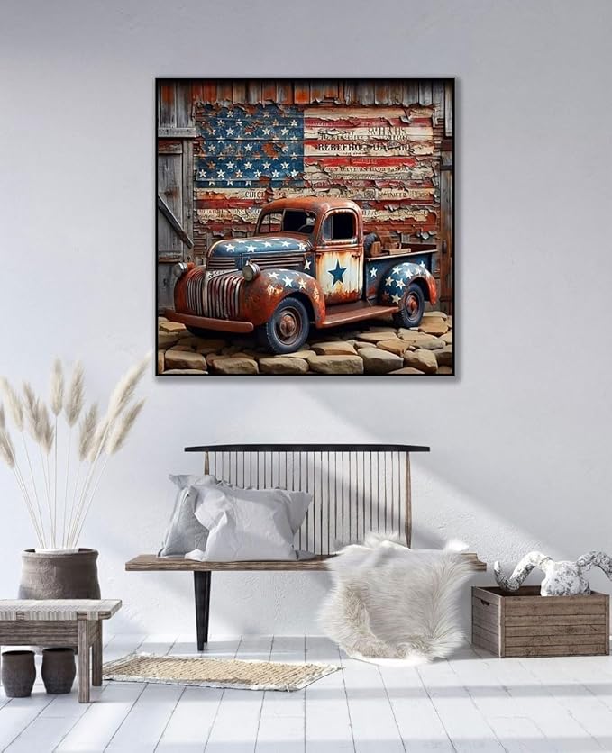 CHWGLFGG 5D Truck Diamond Art Kits - Image 4