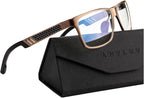 ANYLUV Blue Light Blocking Glasses Men Computer Gaming Glasses Lightweight by ANYLUV