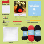 CrochetBox Crochet Kit for Beginner, Ladybug Easy Learn How to Crochet Stuffed - Image 3