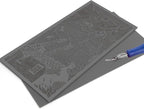 Falling in Art 6 * 12 Linoleum Carving Blocks, 2 Pack Soft Stamp Rubber Blocks - Image 3