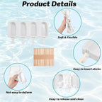 Popsicles Molds, Reusable Silicone Ice Pop Cream Cakesicle Maker Mold 4 Cavities - Image 3